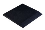 Activ Flooring 30mm Black - Black Ramp Edge 50cm x 50cm x 30mm