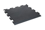 Activ Interlocking Flooring - Black Interlocking Edge Tile 100cm x 100cm x 15mm