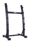 Barbell rack, holds 5 bars, Black
