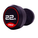 22.5kg Rubber Dumbbells (Solid Ends) pair