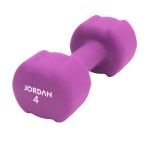 4kg Pair Purple Jordan Ignite Studio Dumbbells