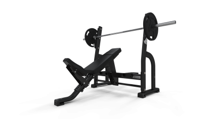 OLYMPIC INCLINE BENCH BLACK