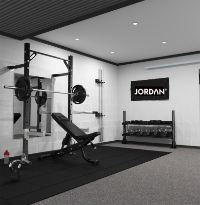 Wall Mounted Multi-Use Gym Rack