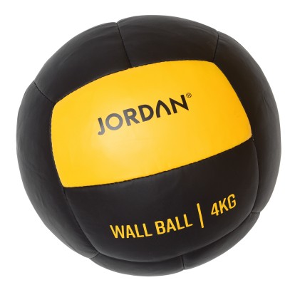 4kg Wallball- Oversize Medicine ball (yellow)