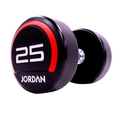 25kg Urethane dumbbells (pair)