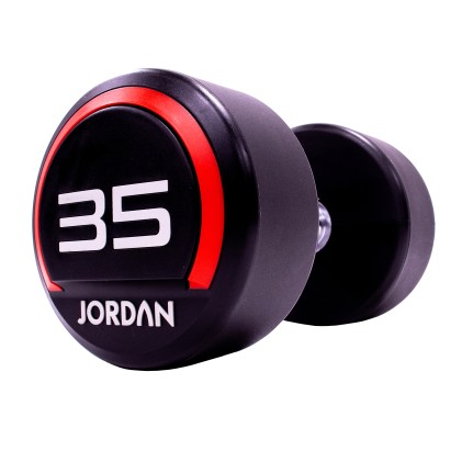 35kg Urethane dumbbells (pair)