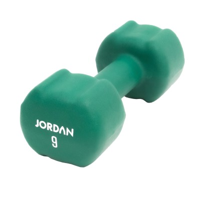 9kg Pair Green Jordan Ignite Studio Dumbbells