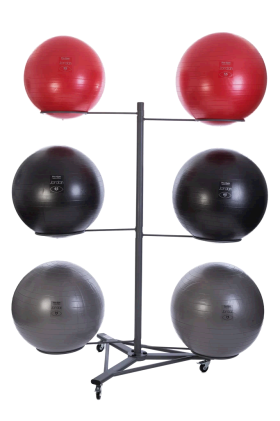 Fit Ball Rack - holds 6 balls, Grey